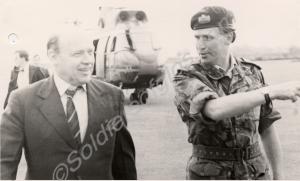 General Sir Anthony Farrar-Hockley and Lieutenant-