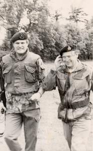 Colour Sergeant Harrington and General Sir Anthony
