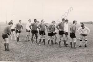 Hobbs Cup rugby match. HQ Company versus "A" Compa