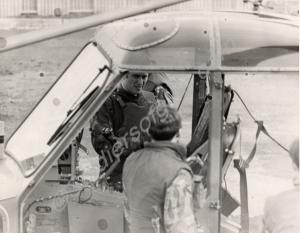 Westland Scout helicopter. Gloucestershire Regimen