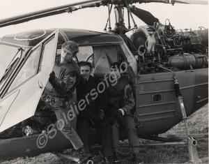 Westland Scout helicopter. Gloucestershire Regimen