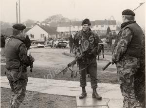 Attending a car-bombing incident. Gloucestershire
