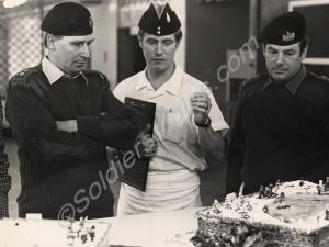 Lieutenant-Colonel Simon Firth discussing the Chri