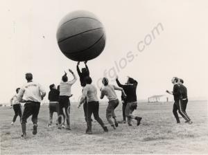 Pushball team. Gloucestershire Regiment. Northern