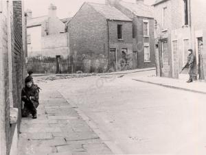 Lance-Corporal Murphy on left with Private Slatter