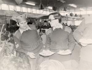 Christmas lunch. Gloucestershire Regiment, Norther