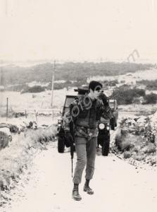 Lance-Corporal Porter recces a site for a vehicle