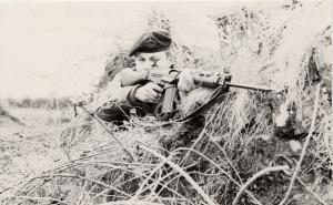 "D" Company patrol in South Derry. Gloucestershire