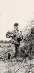 "D" Company patrol in South Derry. Gloucestershire