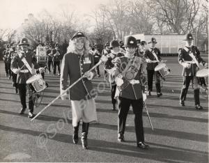 Beauty Queen, "Miss Avon"  leading the Band. Glouc