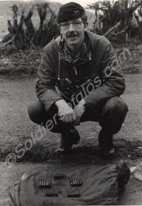 Corporal McCormack of "C" Company with five clips