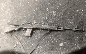 Rifle found by 4 Platoon and 5 Platoon, "B" Compan