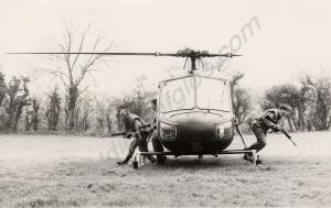 "D" Company Aerial Reaction Force (ARF) leaving W