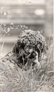Fieldcraft demonstration. Gloucestershire Regiment