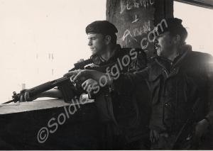 Lance-Corporal Gibbs and Private Gawn of Support C