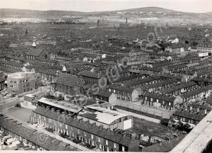 View from Divis Flats, Belfast.  Gloucestershire R