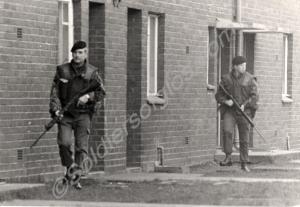 Gloucestershire Regiment street patrol, Northern I
