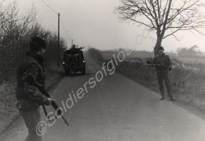 Gloucestershire Regiment rural checkpoint, Norther