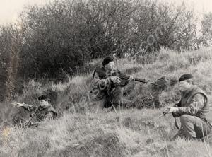 Gloucestershire Regiment patrol, Northern Ireland,