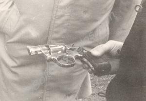 Pistol found by 'D' Company Gloucestershire Regime