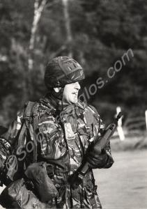 Combat Quatermaster J.P. Lambie of the 1st Battali