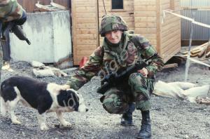 A soldier from the Royal Ulster Constabulary.