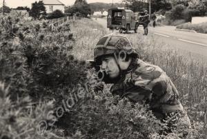 A patrol, Northern Ireland.