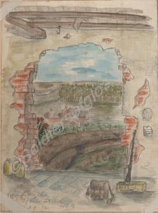 "Ploegsteert Wood. The enemy, and our trenches ca