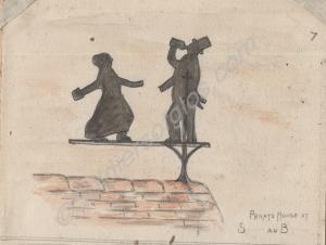 "Artistic Weather Vanes, constructed in iron and