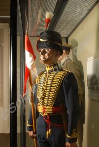 Trooper of the Royal Gloucestershire Hussars in fu