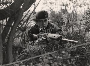 A soldier of 'B' Company Gloucestershire Regiment