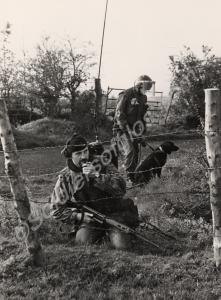 A soldier of the Gloucestershire Regiment operatin