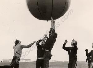 Gloucestershire Regiment Rugby Team practising, No