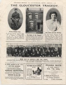 Page from  the Cheltenham Chronicle and Gloucester