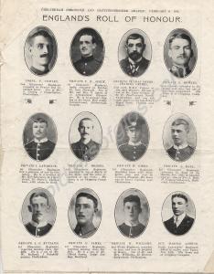 Page from  the Cheltenham Chronicle and Gloucester