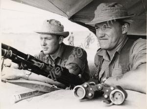 Light Machine Gun post  at the B.B.C. relay statio