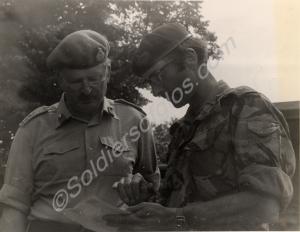 Major-General T.M. Creasey, Director of Infantry,