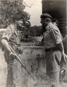 Major-General T.M. Creasey, Director of Infantry,