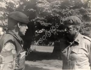 Major-General T.M. Creasey, Director of Infantry,