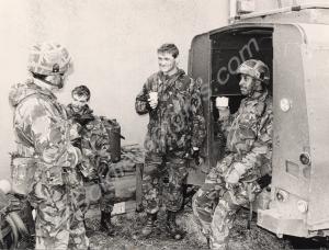 Corporal Grey and team. Gloucestershire Regiment.