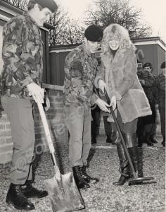 Corporal Humphries and Lance-Corporal Price with B