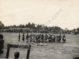Swazi dancers at the Goedgegun Agricultural Show.