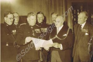 Lieutenant-Colonel A.L.W.Soames, Major W. Gallop,