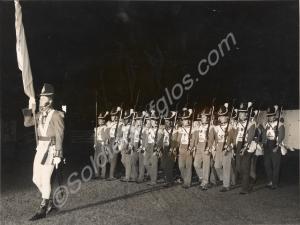 Wessex Brigade Searchlight Tattoo. Lieutenant Bels