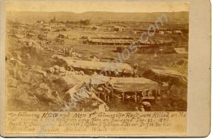Ladysmith, showing the spot where several soldiers