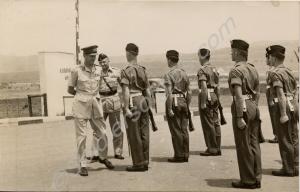 Inspection Parade. Gloucestershire Regiment. Swazi