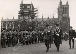 Inspection by the Lord Mayor of Bristol with Lieut