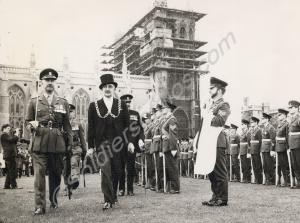 The Lord Mayor of Bristol with Lieutenant Colonel