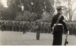 Parade. 1st Battalion, The Gloucestershire Regimen