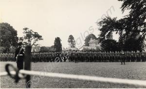 Parade. 1st Battalion, The Gloucestershire Regimen